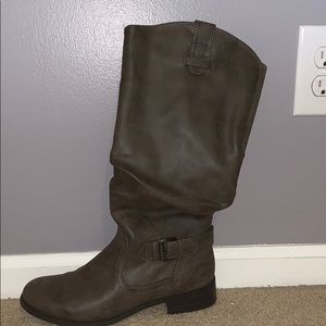 Grey Mossimo boots